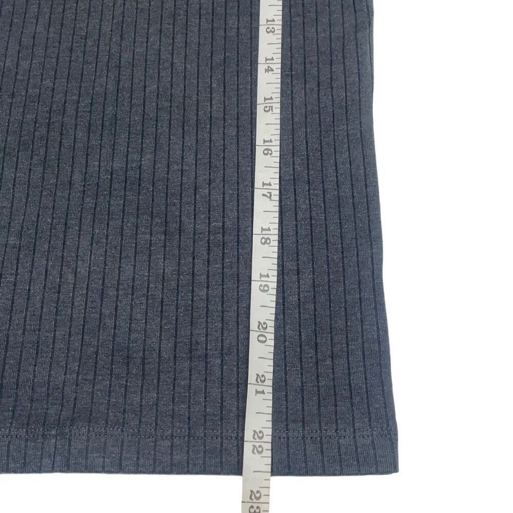 Aerie Smoke Gray No BS Wide Ribbed Double Scoop Tank N0514 - Picture 5 of 6